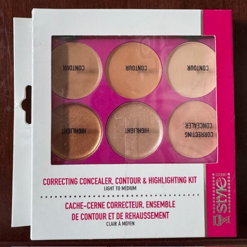Correcting Concealer, Contour & Highlighting Kit